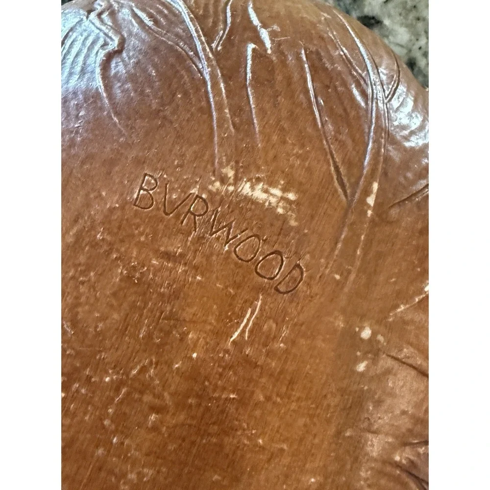 Handcrafted vintage burwood